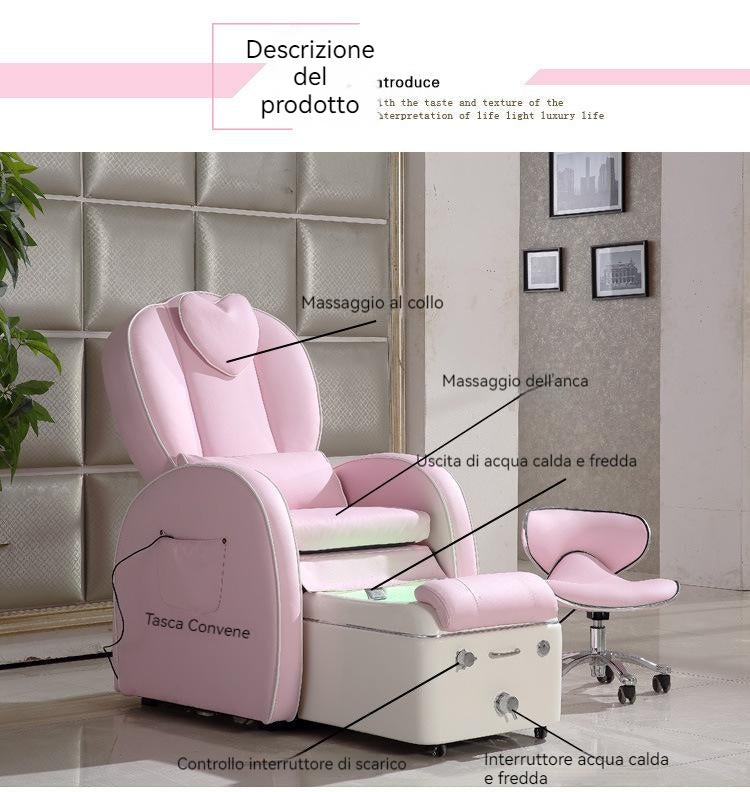 Poltrona sofa SPA pedicure curativo pediluvio